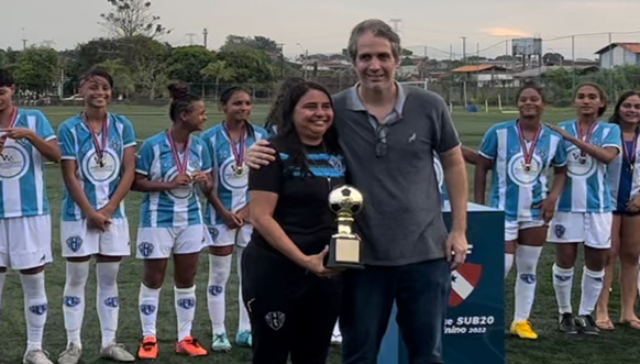 Melhor base do país é campeã do Brasileirão Feminino Sub-20