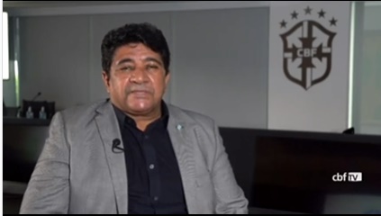 presidente da Confederação Brasileira do Futebol  -  CBF   -  Senhor Edvaldo Rodrigues